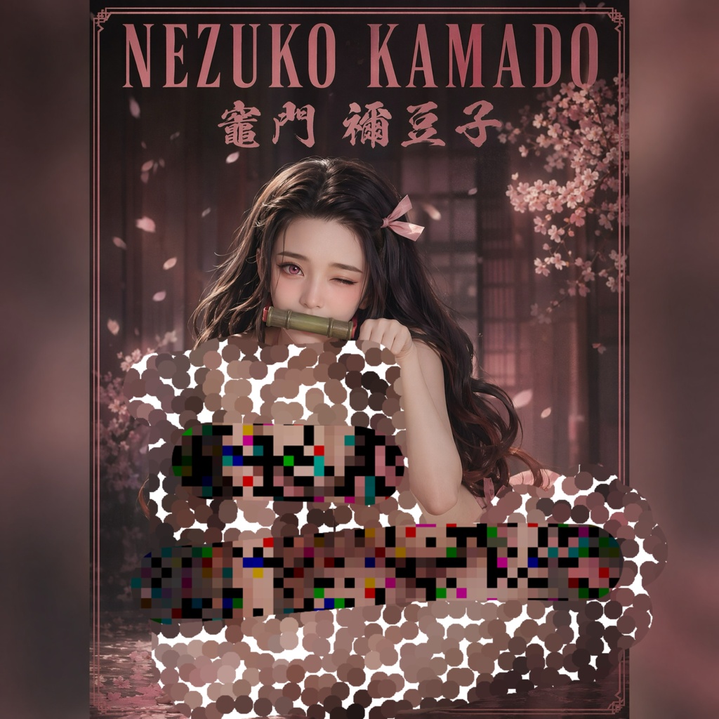 Summer style Nezuko×2