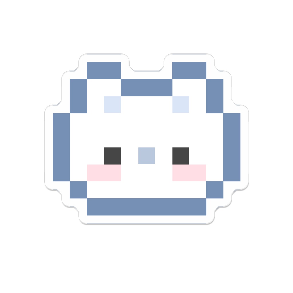 アイラのクマ - アクリルバッチ