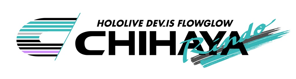 【非公式】CHIHAYA Rindo Tシャツ【輪堂千速】