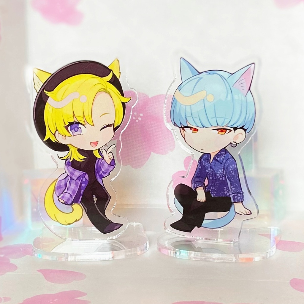 ヒトトセ花式 猫耳アクリルフィギュア
