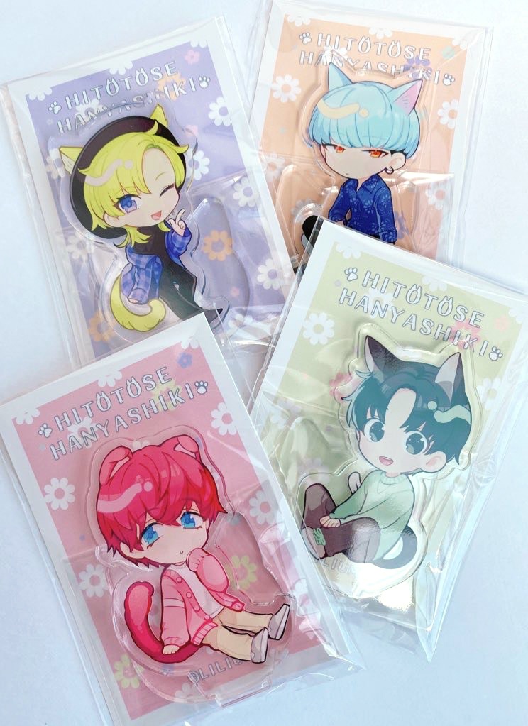 ヒトトセ花式 猫耳アクリルフィギュア