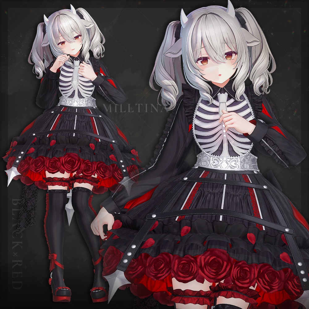 GothicBoneDress 2.0+