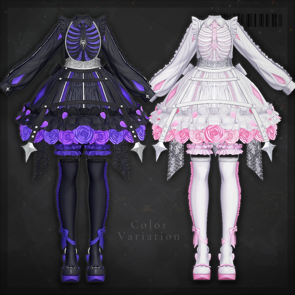 GothicBoneDress 2.0+