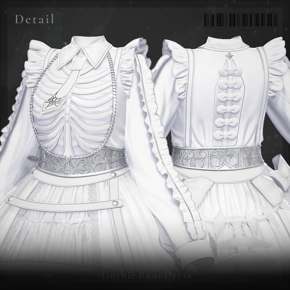 GothicBoneDress 2.0+