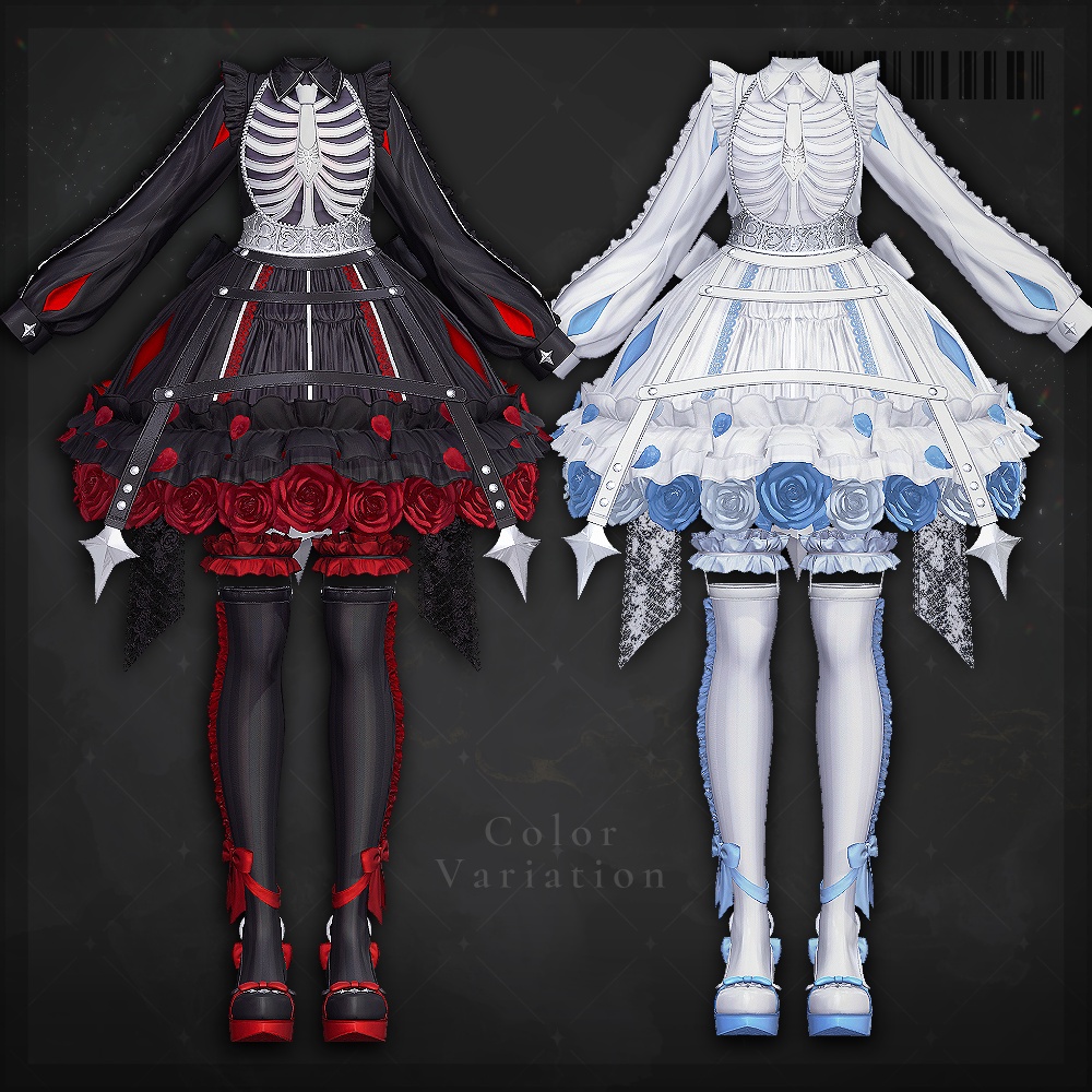 GothicBoneDress 2.0+