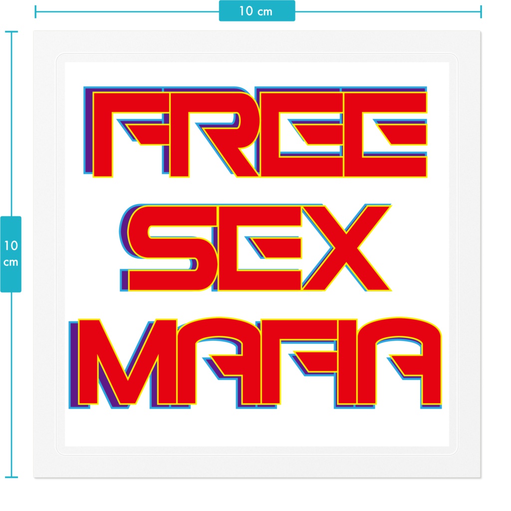 FREE SXX MAFIA sticker