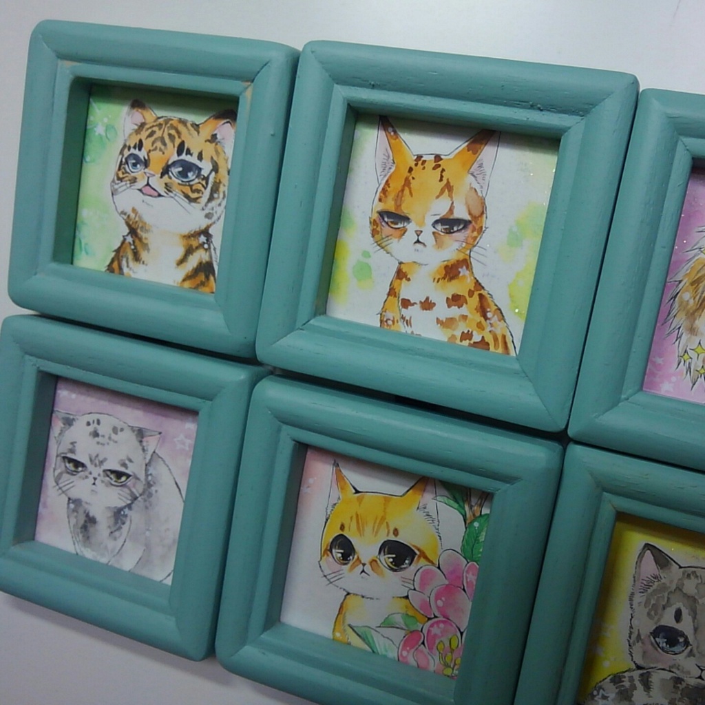 どうぶつのミニ原画