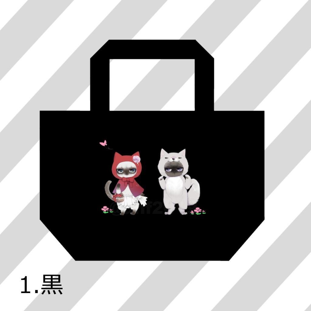 ミニトートバッグ04(赤ずきんちゃん)