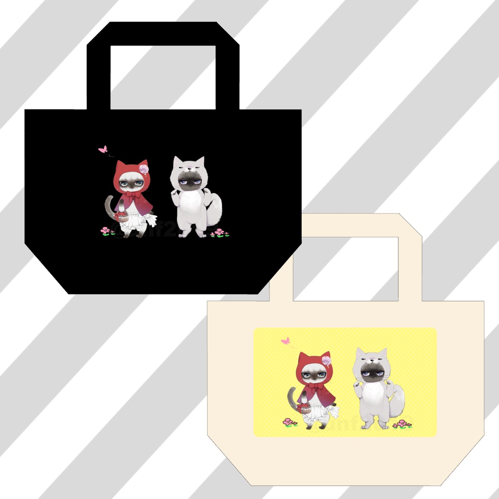 ミニトートバッグ04(赤ずきんちゃん)