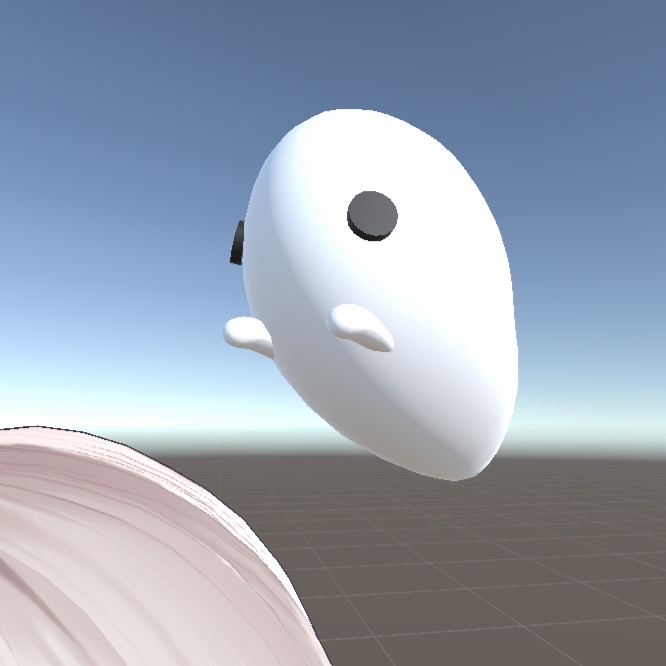 ハロウィンな棺ピアス&おばけヘイロー