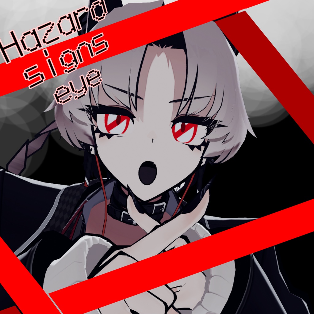 Hazard signs eye【SiuSiu専用アイテクスチャ】
