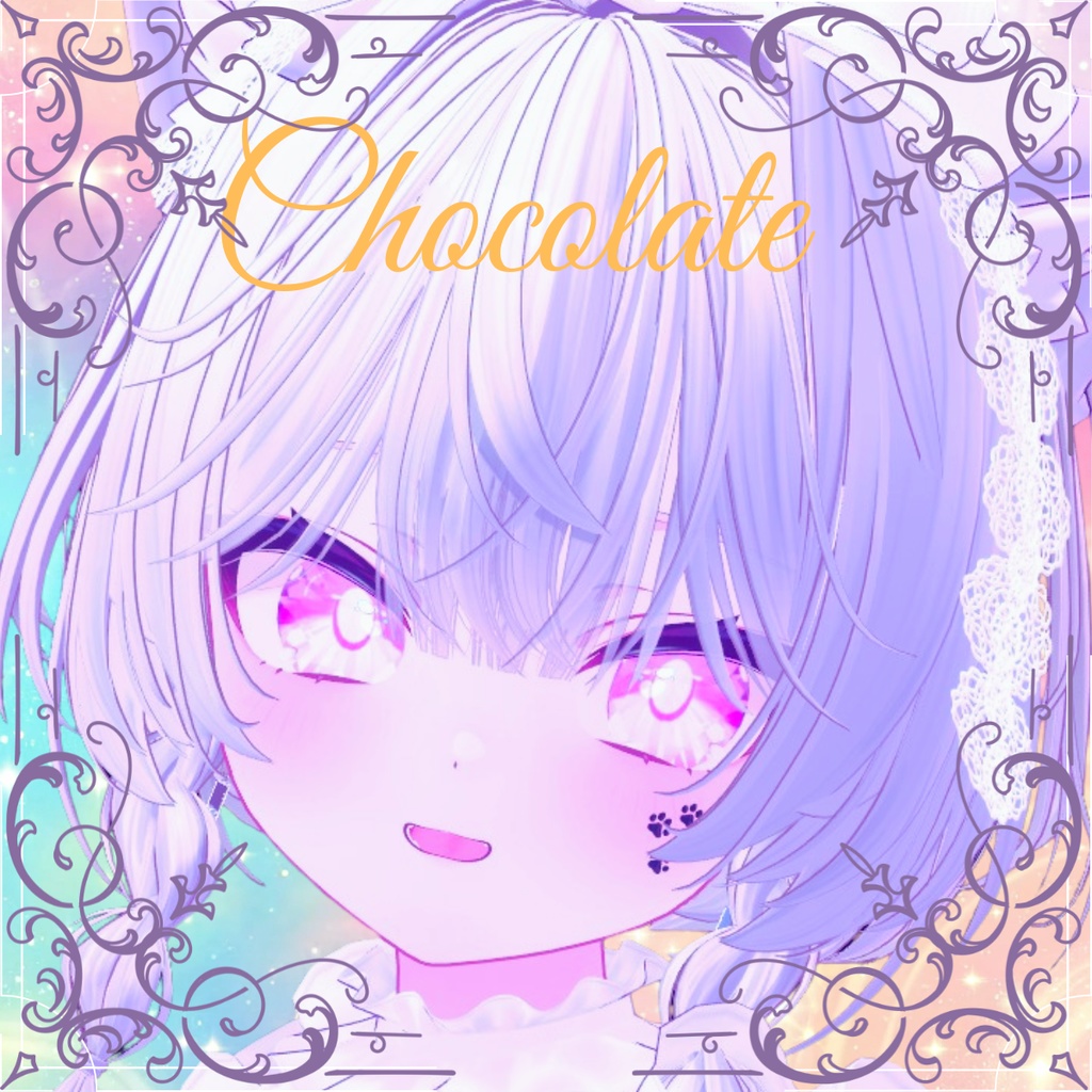 【7アバター対応】Prism Gem Eyes 【10color】