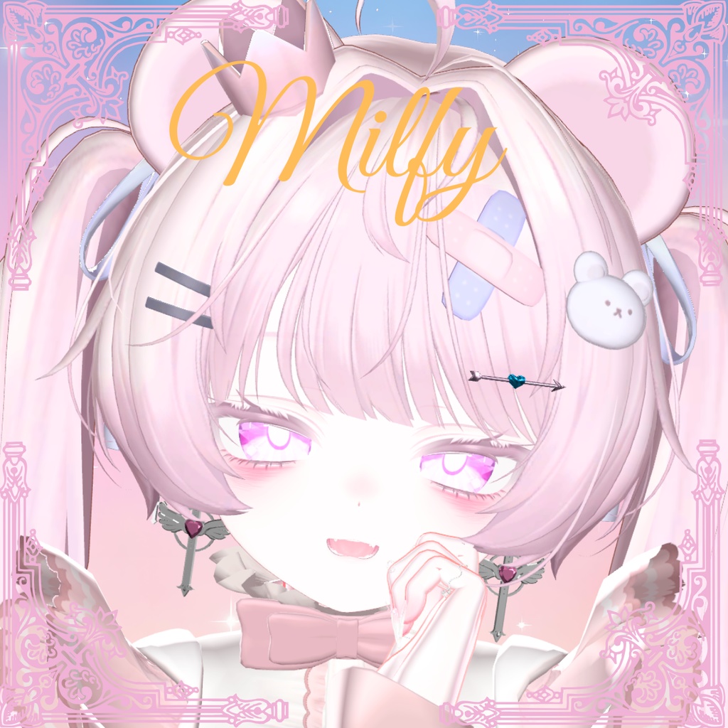 【7アバター対応】Prism Gem Eyes 【10color】