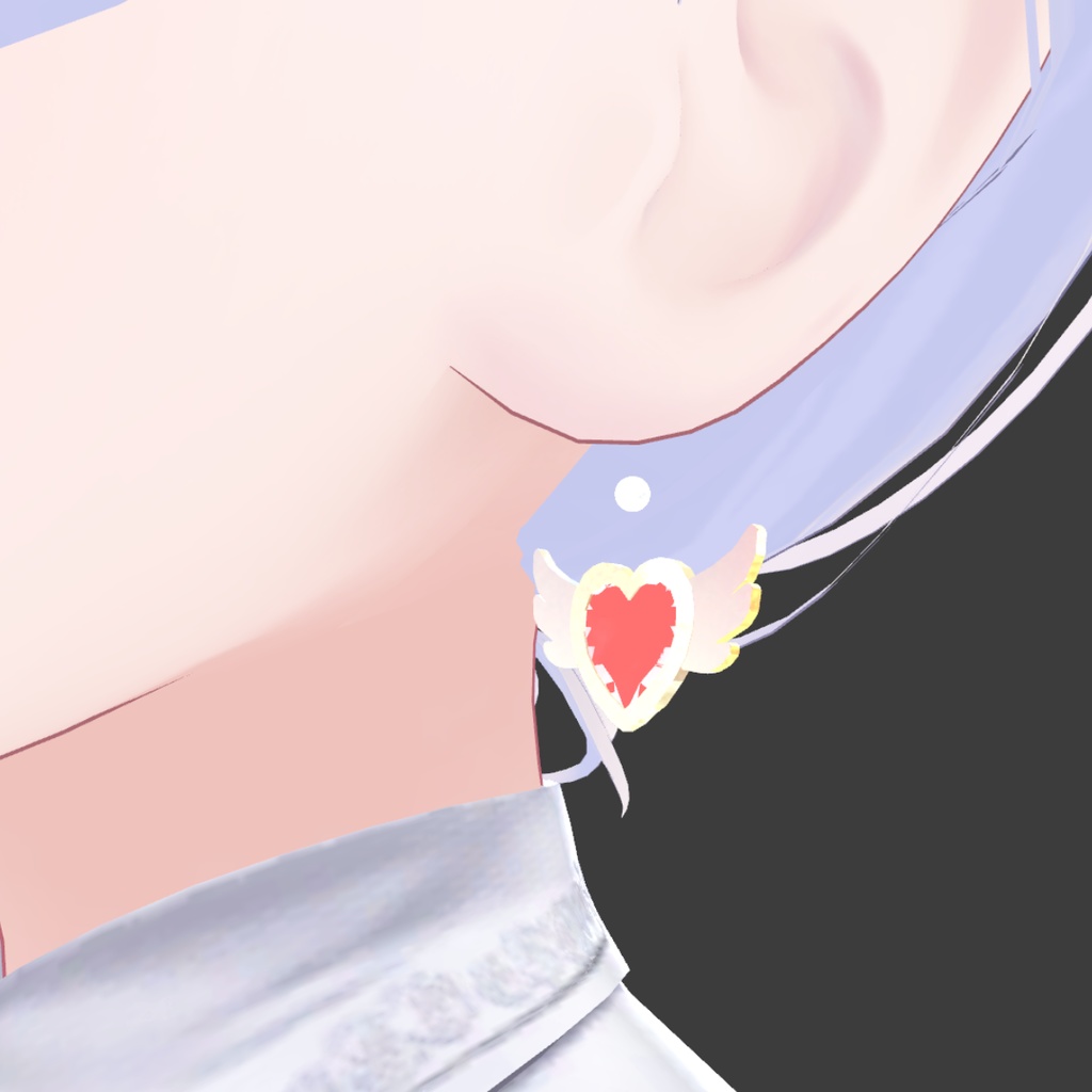 【Angel Heart】 「Necklace & Earring」