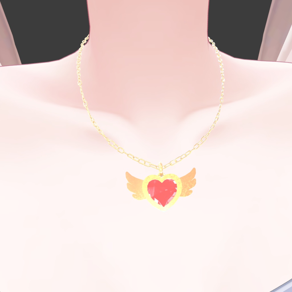 【Angel Heart】 「Necklace & Earring」