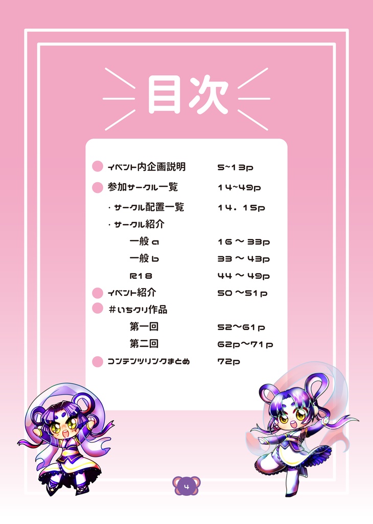 一次創作の民集まれ!第2回!パンフレット