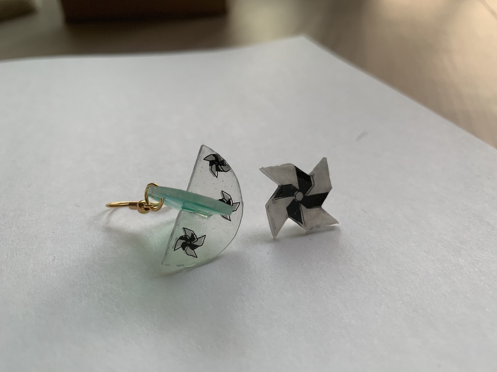 鬼滅の刃モチーフピアス