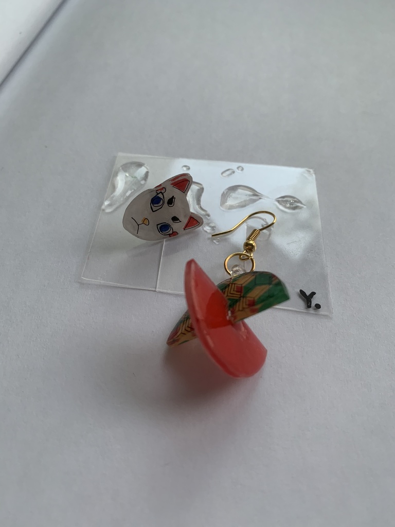 鬼滅の刃モチーフピアス