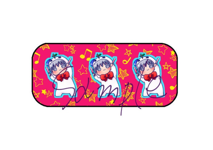 ゆきまゆ缶バッジ（オタ充 ピンクver.）