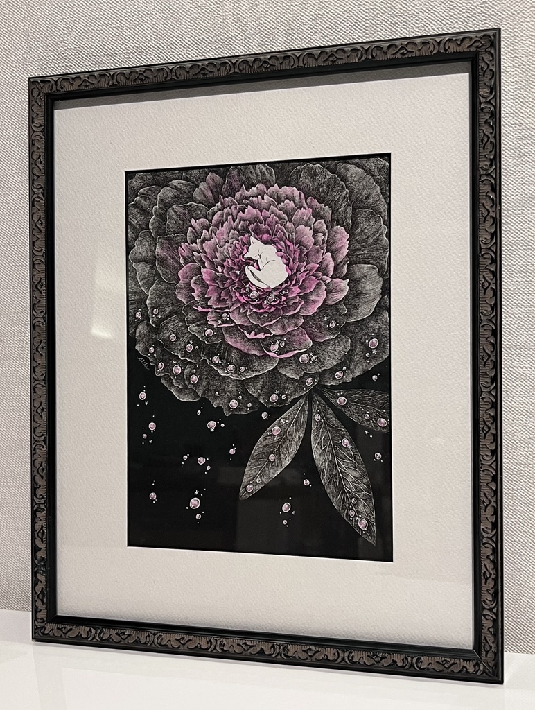 額装原画『 peony 』