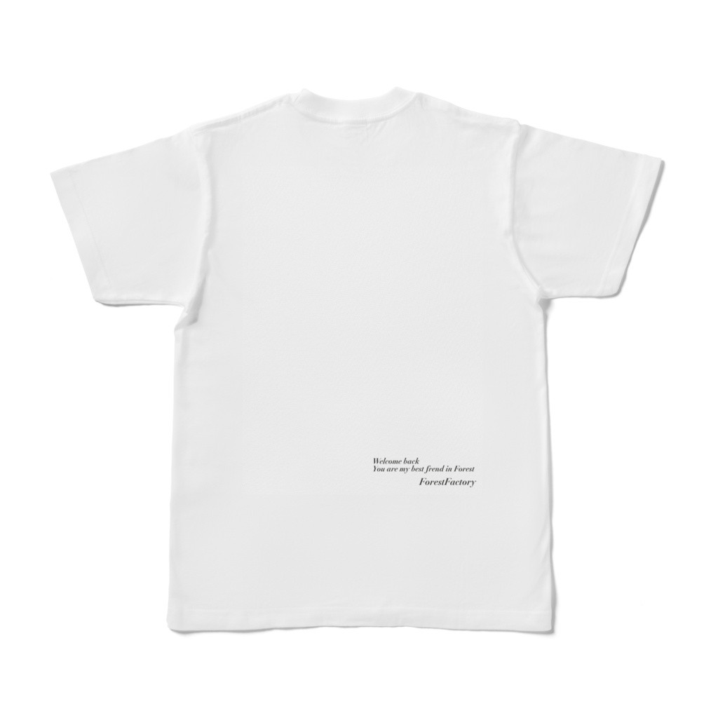 くまをはぐするTシャツ