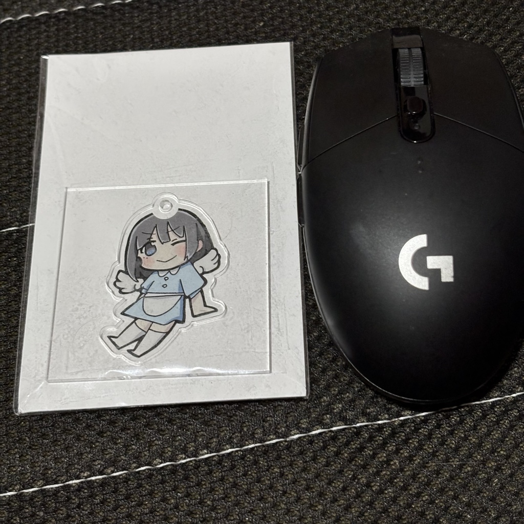 あずきちゃん天使ver アクリルキーホルダー