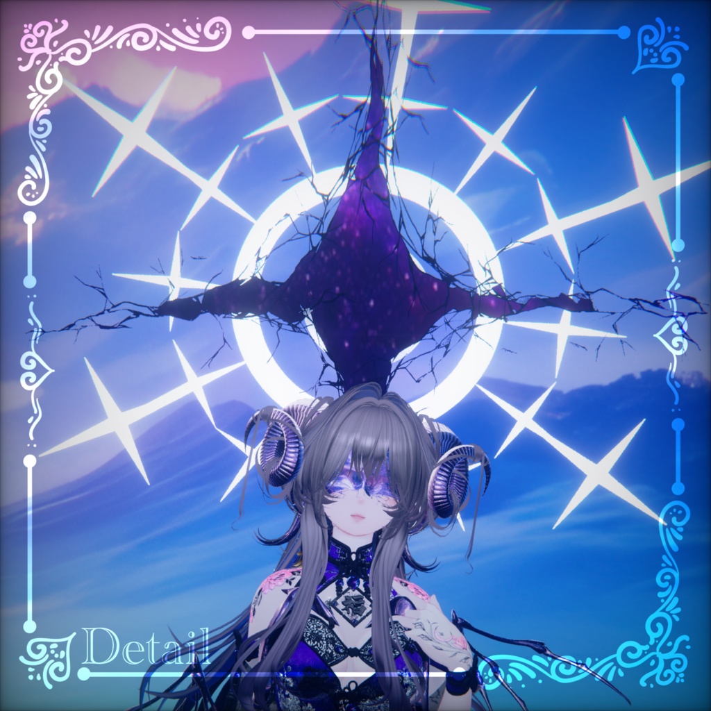 【VRChat想定】Astral Dimension【亜空間と十字架のヘイロー】