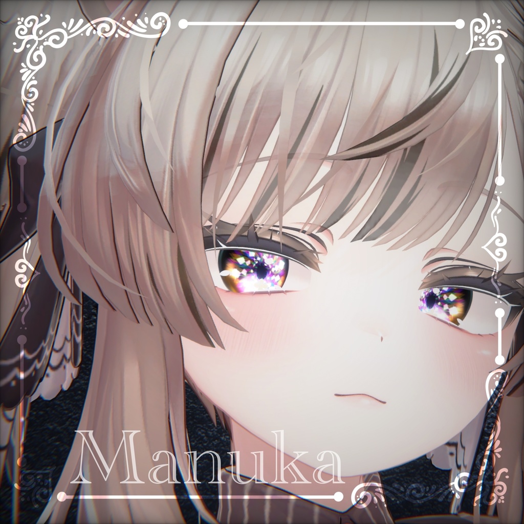 【VRChat想定】PRISM Eyetexture【9アバター対応】