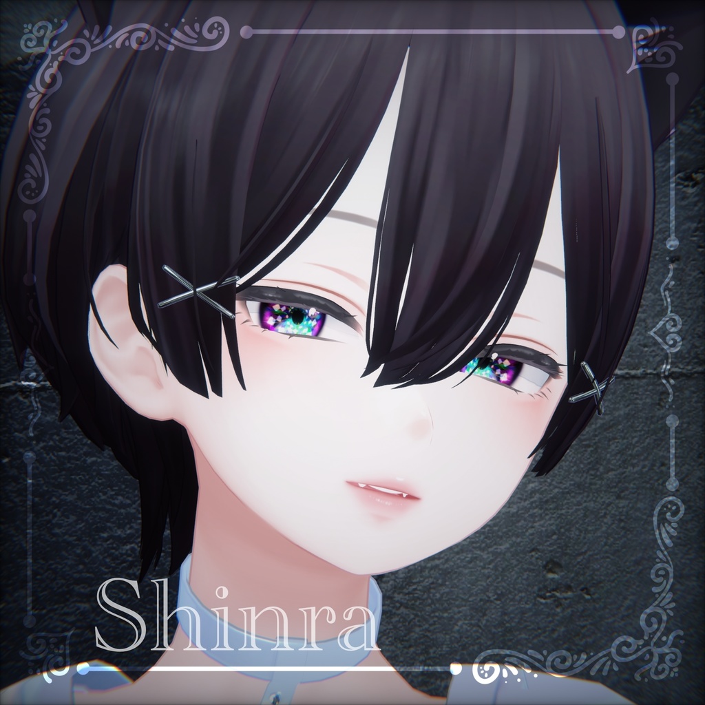 【VRChat想定】PRISM Eyetexture【9アバター対応】