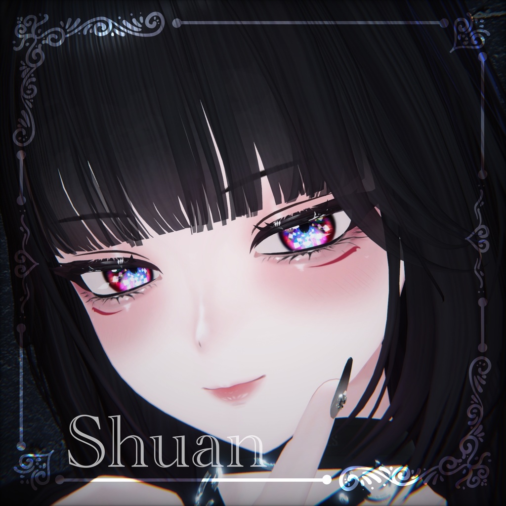 【VRChat想定】PRISM Eyetexture【9アバター対応】