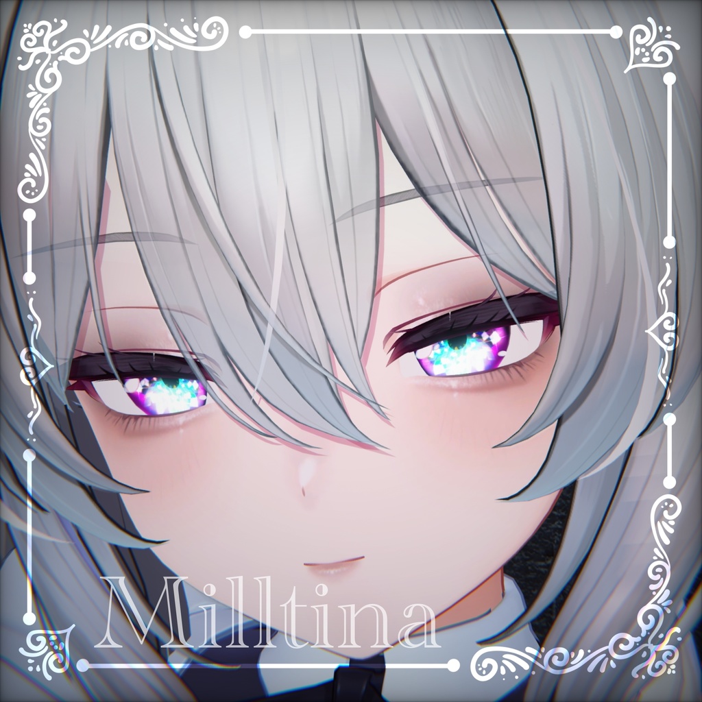 【VRChat想定】PRISM Eyetexture【9アバター対応】