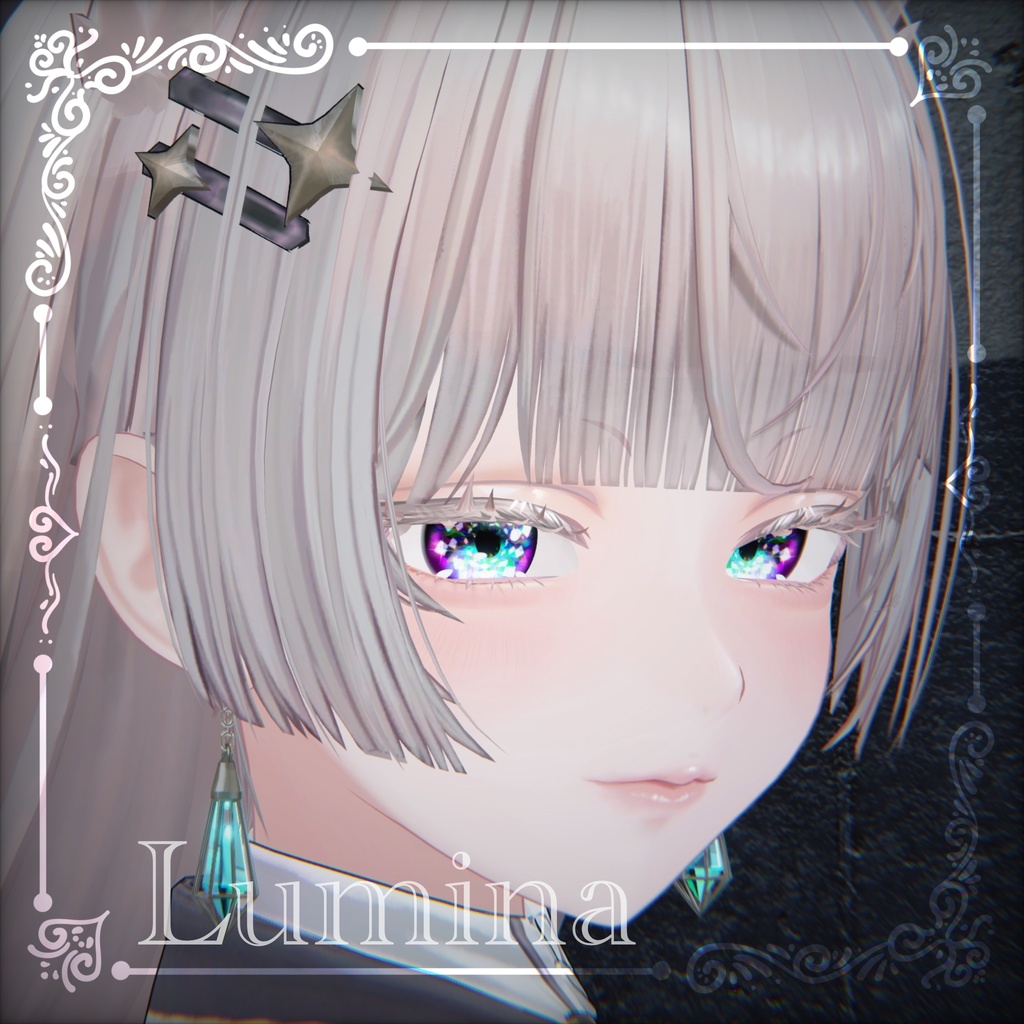 【VRChat想定】PRISM Eyetexture【9アバター対応】