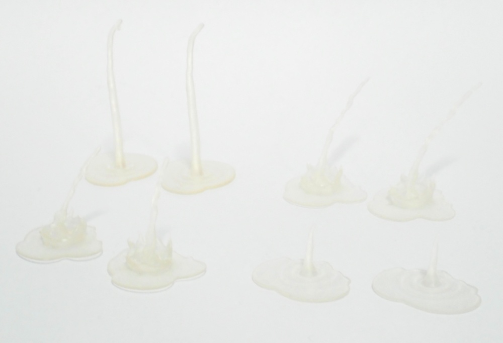 1/12 フィギュア用 液体&固体エフェクトセット