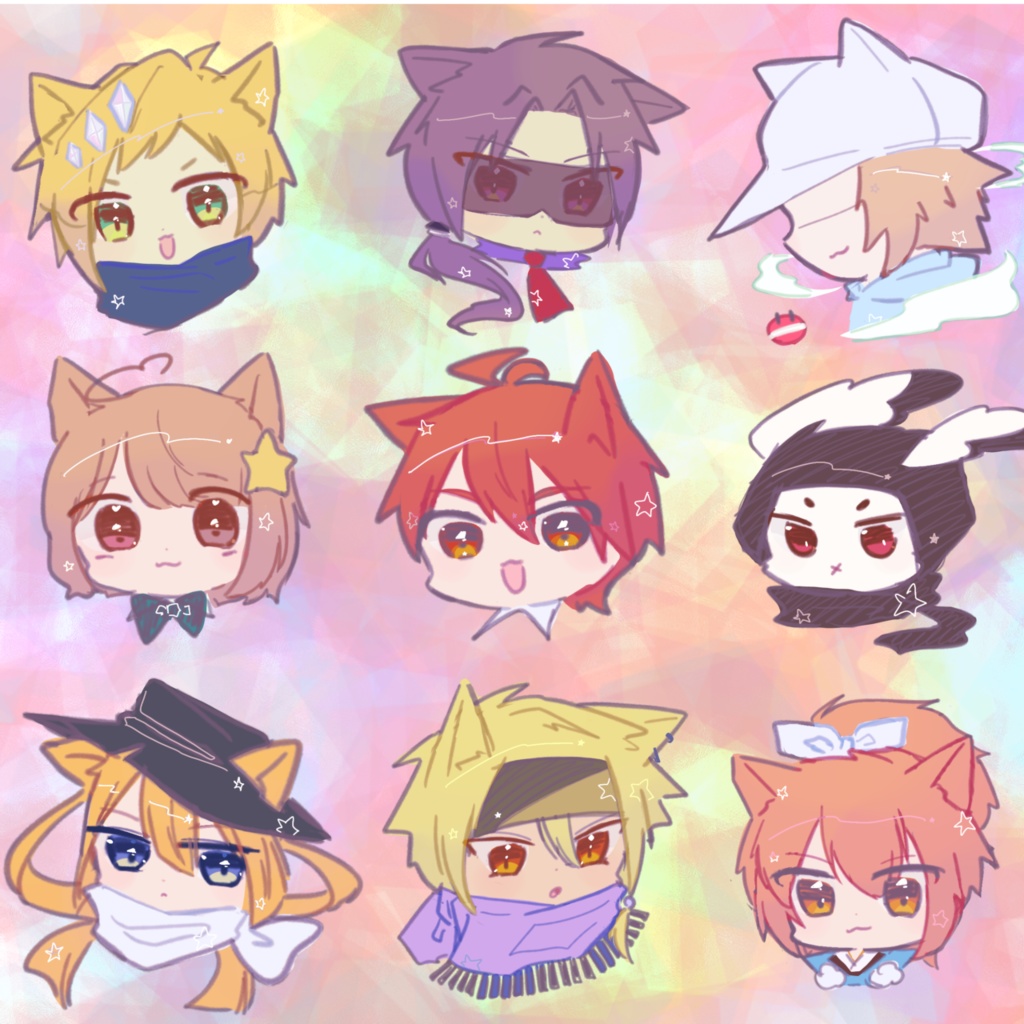 【単品のみ】ねこみみなラミカ(第一弾)