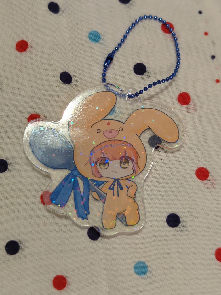 【新作】バニー？なアクリルキーホルダー