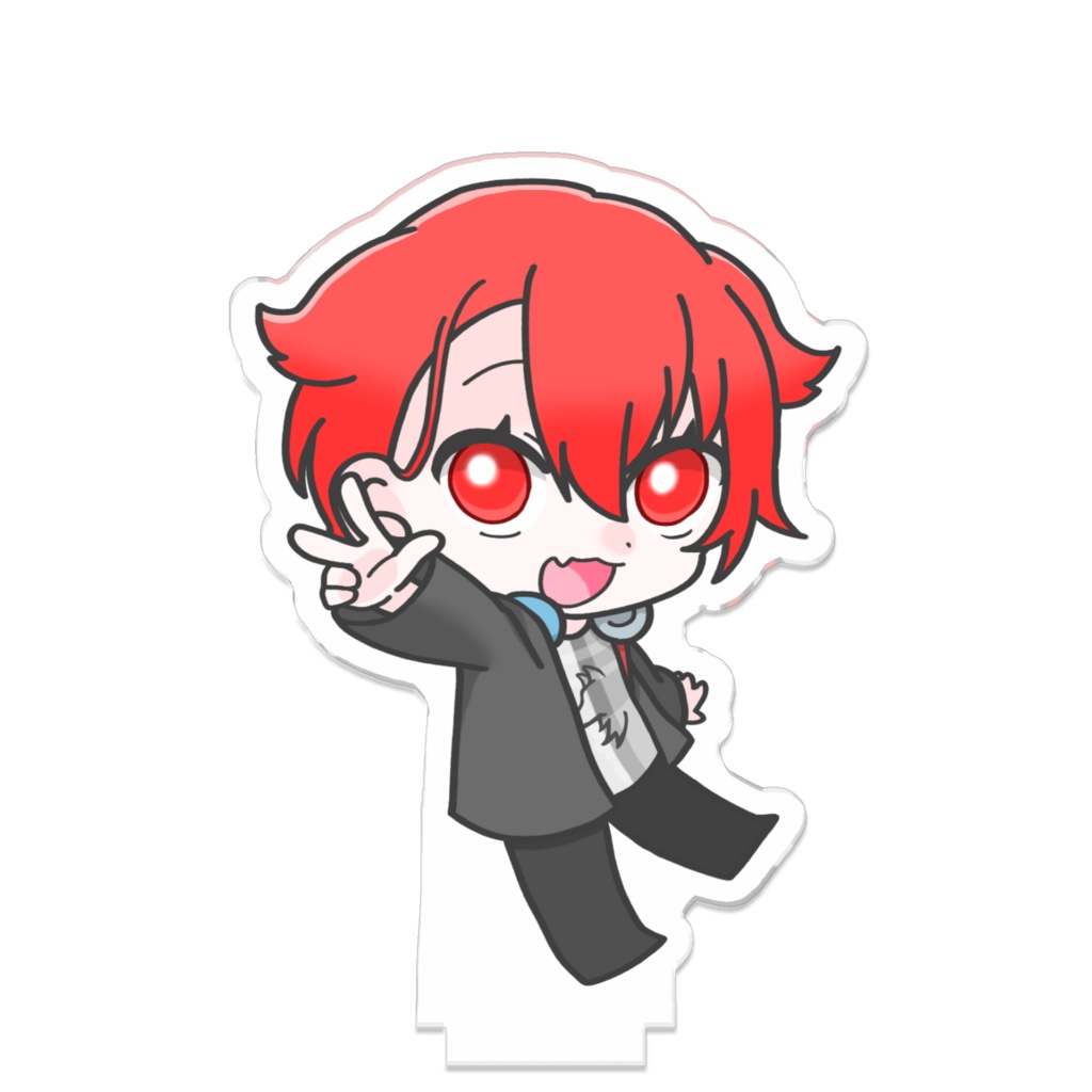 しゅぴーす きゅう つながるアクスタ【赤】