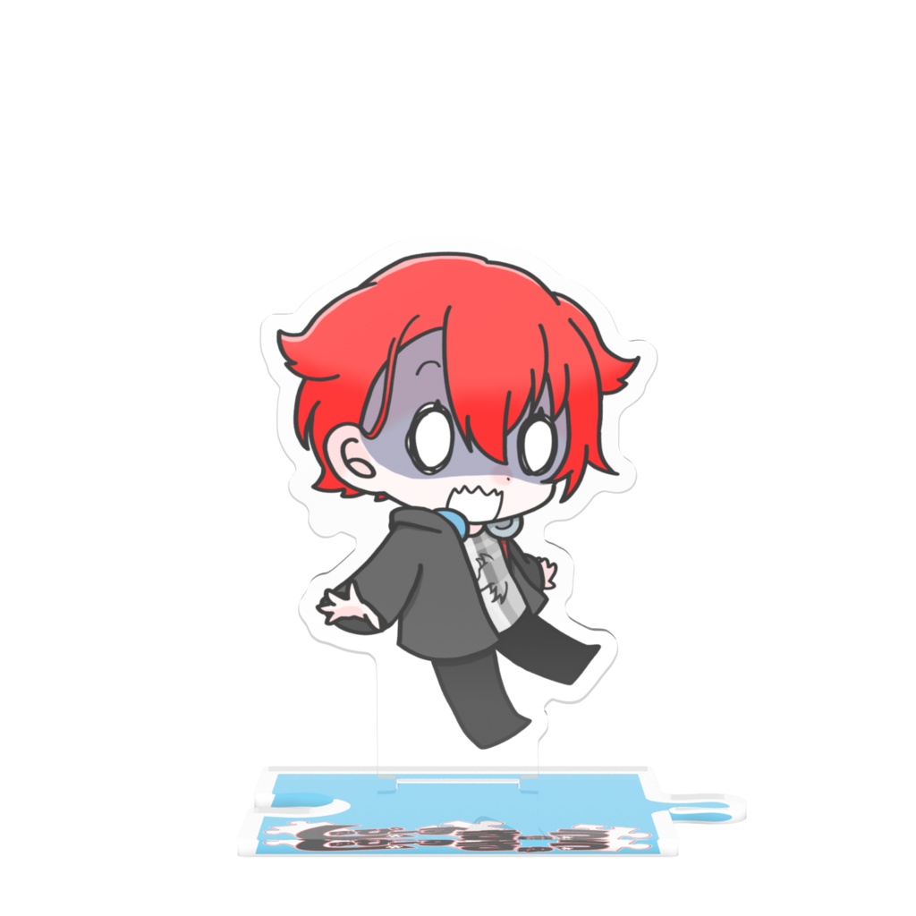 しゅぴーす きゅう つながるアクスタ【青】