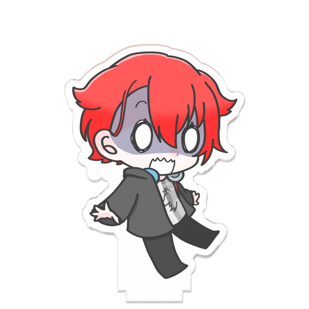 しゅぴーす きゅう つながるアクスタ【青】