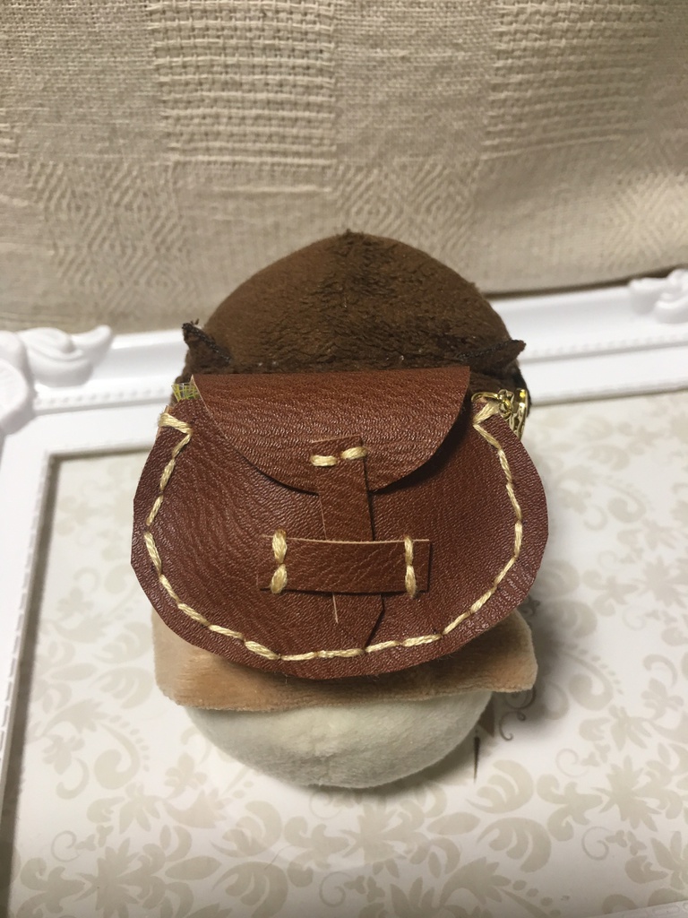 もちもちマスコット用カバン(茶色)