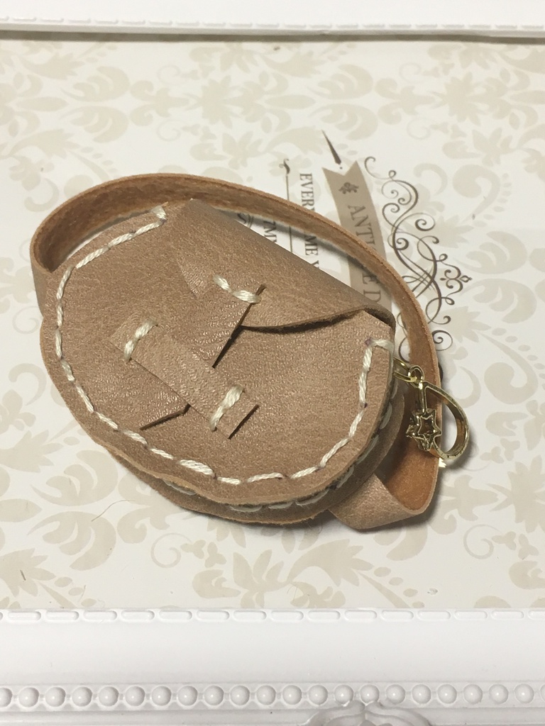 もちもちマスコット用カバン（ベージュ）