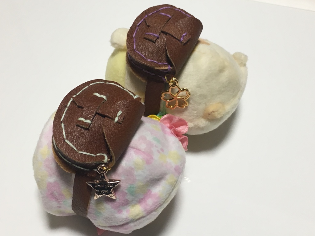 もちもちマスコット(ミニ) 用 カバン(茶色)