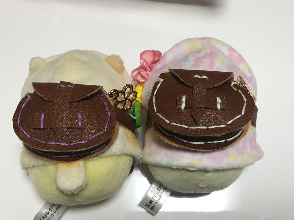 もちもちマスコット(ミニ) 用 カバン(茶色)