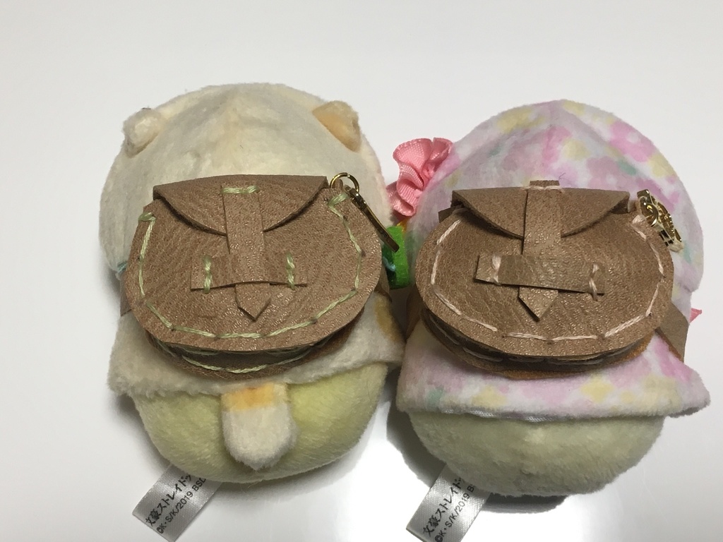 もちもちマスコット(ミニ)用 カバン(ベージュ)