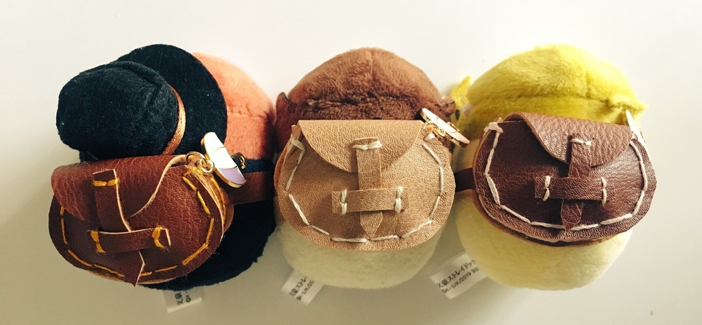 もちもちマスコット(ミニ)用 カバン(ベージュ)