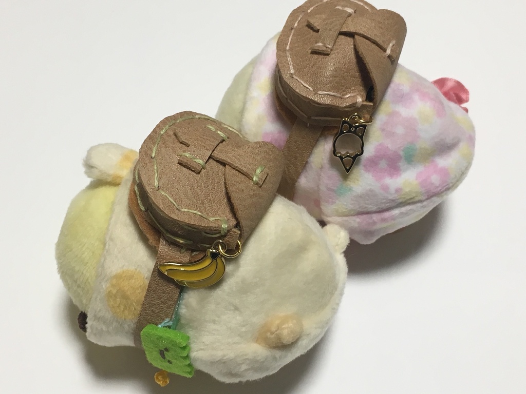 もちもちマスコット(ミニ)用 カバン(ベージュ)