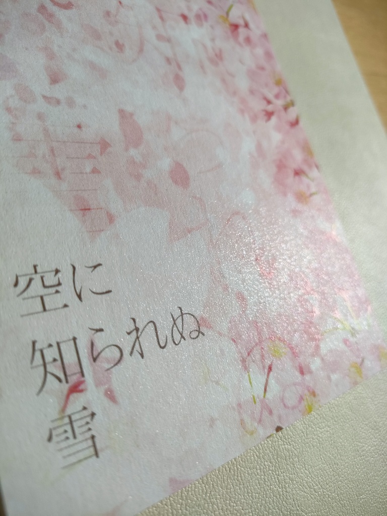 空に知られぬ雪(国太)