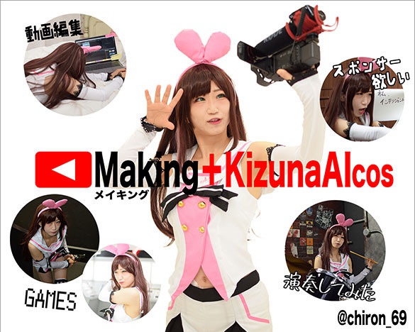 メイキングKizunaAI