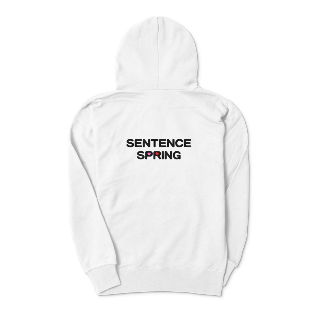 センテンススプリングパーカー(ラブリーバージョン)