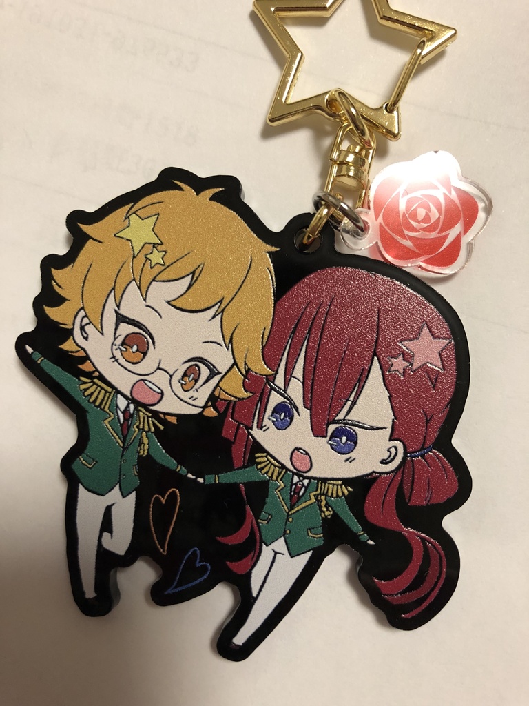 カケユキラバスト風アクキー