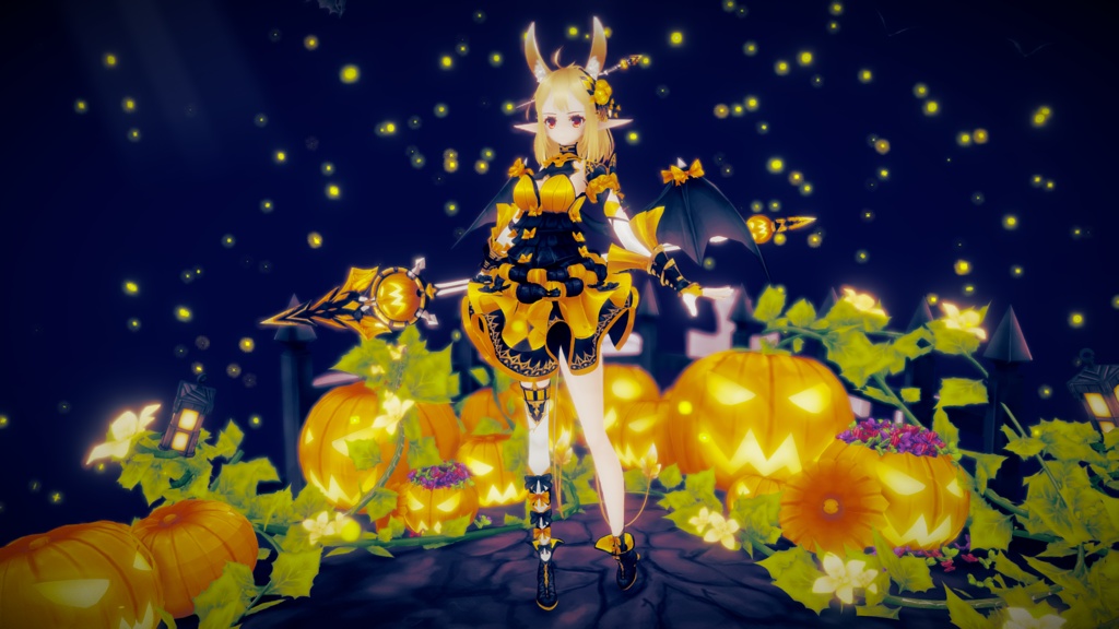 Original Character - Remon [Little Fox Girl] - Humanoid Rig + Unity Package +VRM data